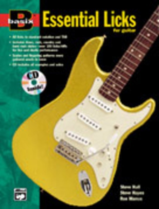 Basix Essential Licks For Guitar Book Only – Music2u.com.au