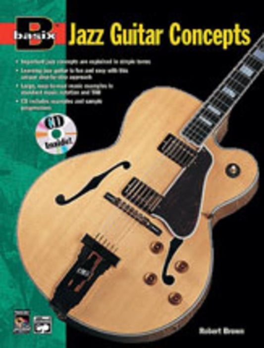 Basix Jazz Guitar Concepts Bk/Cd