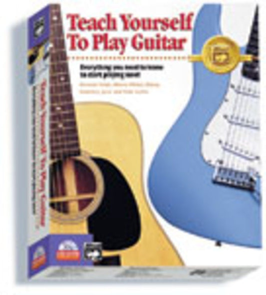 Teach Yourself To Play Guitar Cd-Rom Boxed Set
