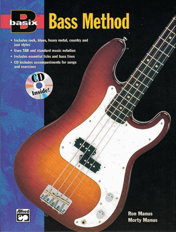 Basix Bass Method Bk/Ola