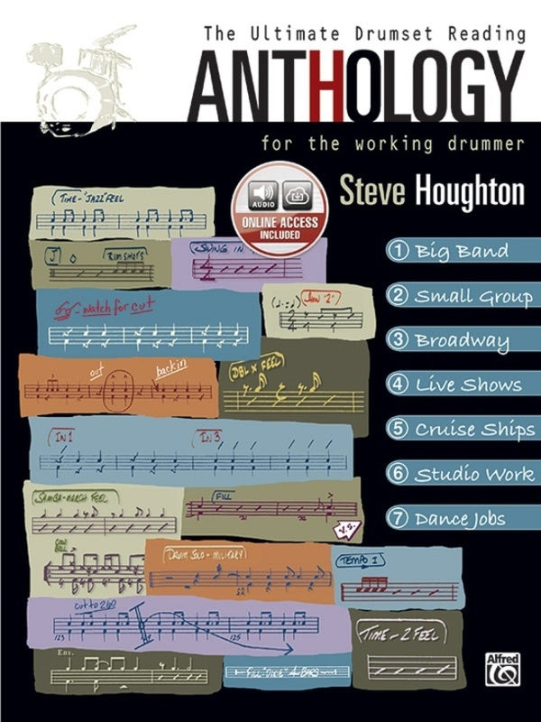 The Ultimate Drumset Reading Anthology Bk/Ola