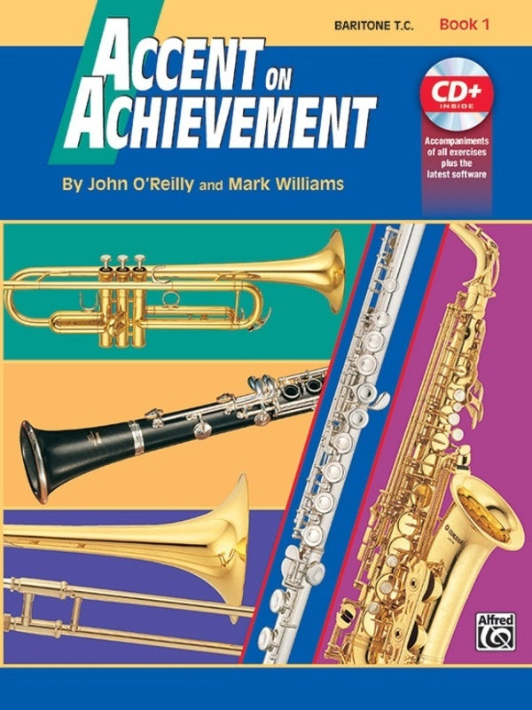 Accent On Achievement - Baritone T.C Book 1 (Book/Cd)