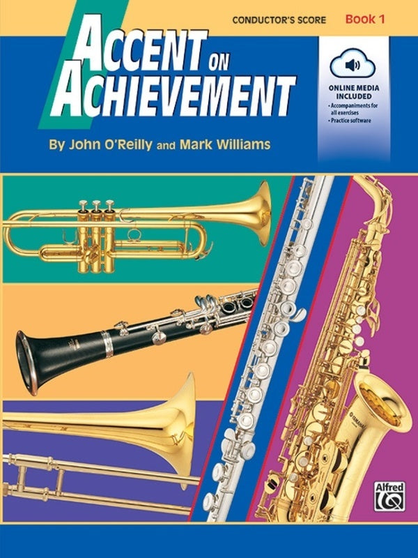 Accent On Achievement - Comb Bound Conductor's Score Book 1 (Book/Ola)