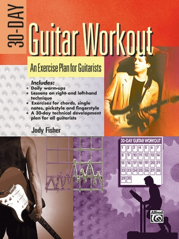 30 Day Guitar Workout Tab Book