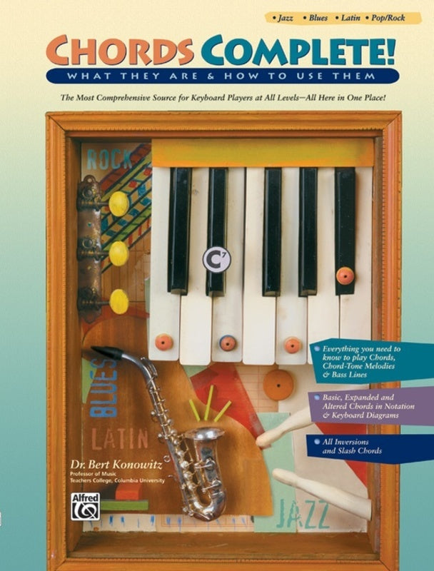 Chords Complete Jazz Blues Latin Pop/Rock