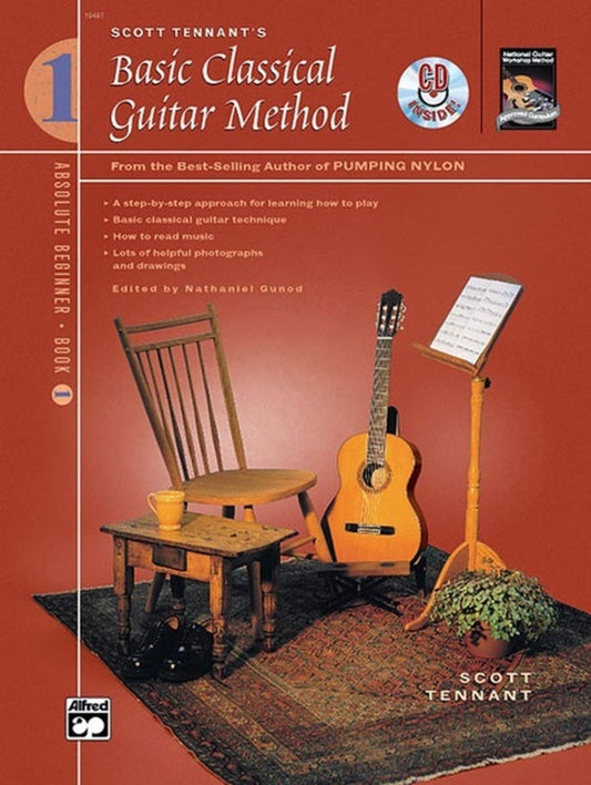 Basic Classical Guitar Method Book 1 Bk/Cd