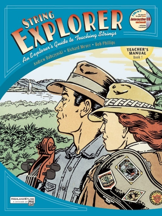 String Explorer Bk 1 Teachers Manual Bk/Ecd
