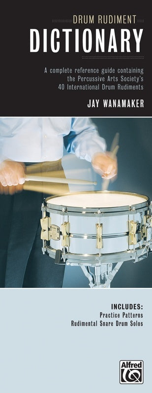 Drum Rudiment Dictionary Handy Guide