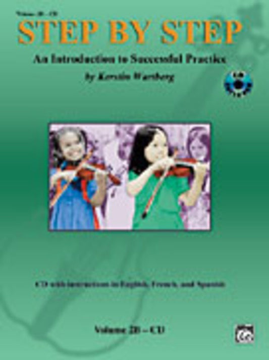 Step By Step Violin Volume 2B Intro To Practice Book/Cd