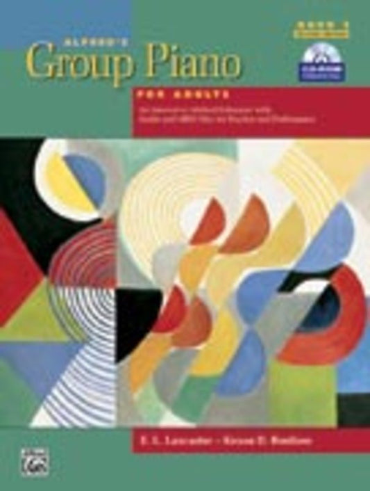 Alfred's Group Piano For Adults Book 2 Bk/Cd-Rom 2Nd Ed
