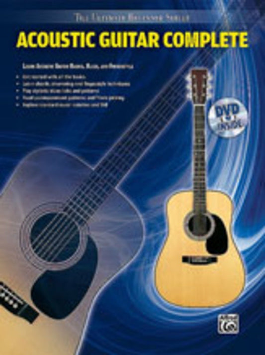 Ultimate Beginner Acoustic Guitar Complete Bk/Dvd