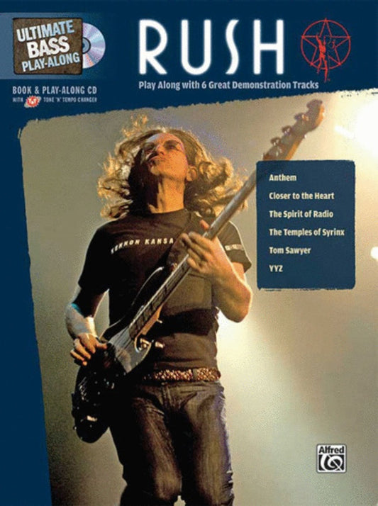 Rush Ultimate Bass Play Along Book/Cd Bass Tab