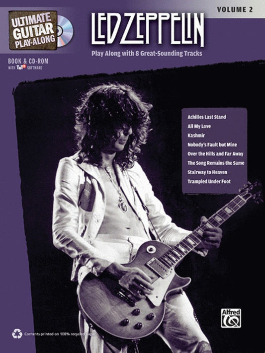 Led Zeppelin - Ultimate Guitar Playalong Vol 2 Bk/Ola