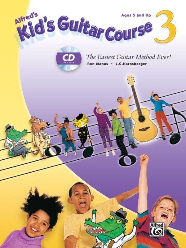 Alfred's Kids Guitar Course 3 Book/Ola