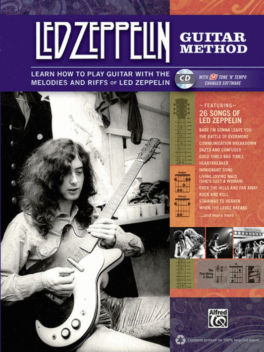 Led Zeppelin Guitar Method Bk/Olm