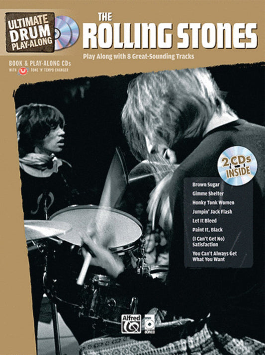 The Rolling Stones Ultimate Drums Playalong Bk/2Cds