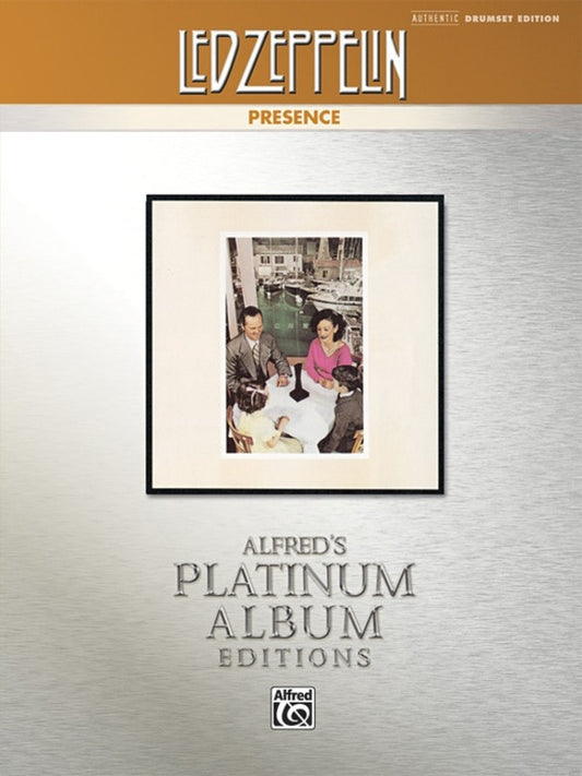 Led Zeppelin - Presence Drums Platinum Album