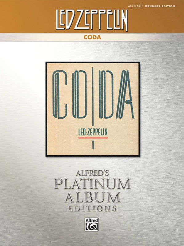 Led Zeppelin - Coda Drums Platinum Album