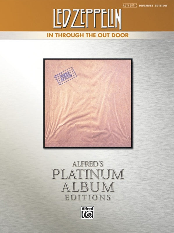 Led Zeppelin - In Through The Out Door Drums Platinum Album