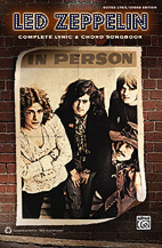 Led Zeppelin - Complete Lyric & Chord Songbook
