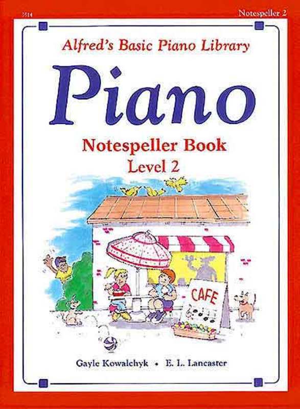 Alfred's Basic Piano Notespeller Book Level 2