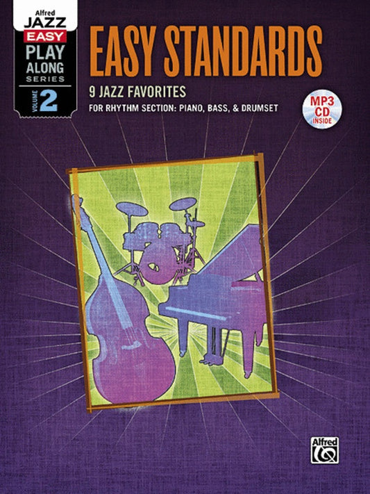 Alfred's Jazz Easy Play Along Vol 2 Rhythm Section Book