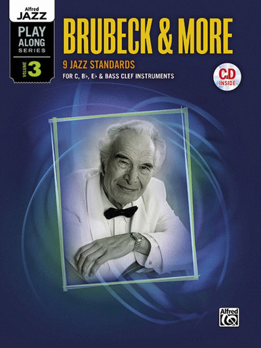 Alfred's Jazz Play Along 3 Brubeck & More C Bb Eb Bc Book