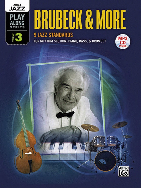 Alfred's Jazz Play Along 3 Brubeck & More Rhythm Section Book