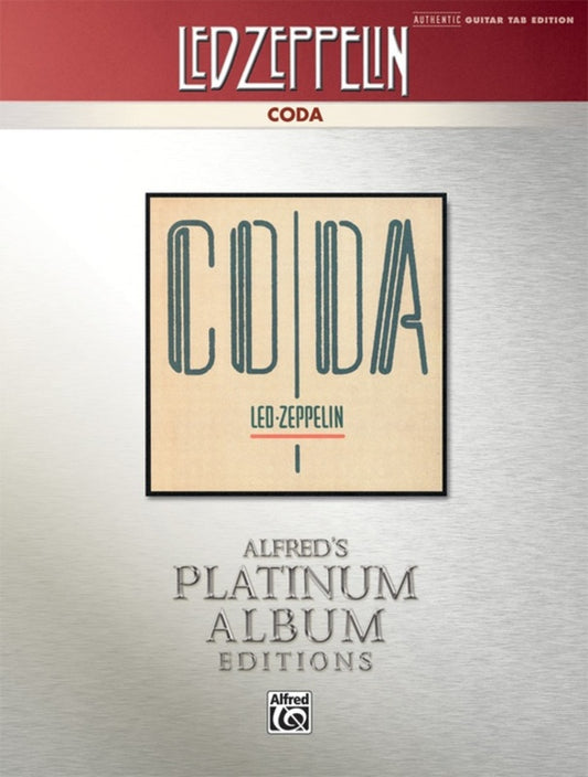 Led Zeppelin - Coda Guitar Tab Platinum Album