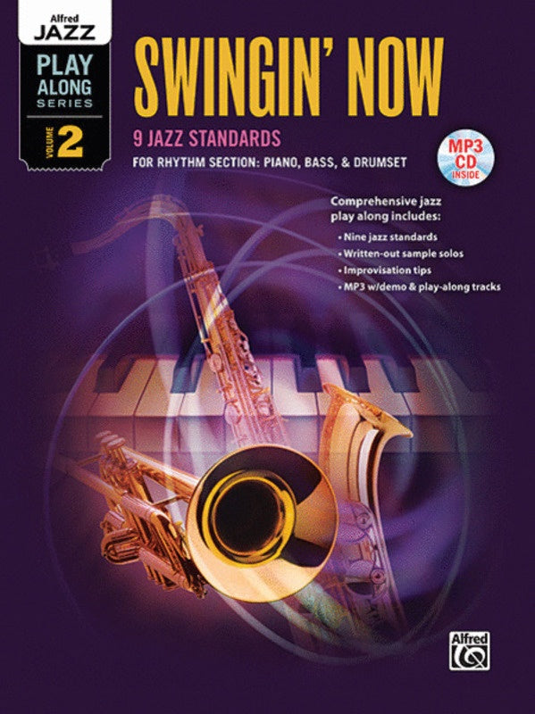 Alfred's Jazz Play Along 2 Swingin Now Rhythm Section Book