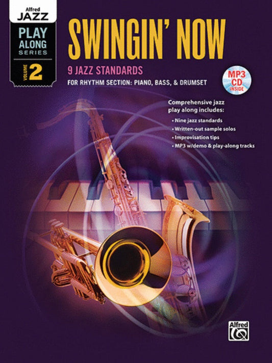 Alfred's Jazz Play Along 2 Swingin Now Rhythm Section Book