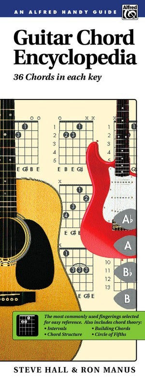 Guitar Chord Encyclopedia Handy Guide