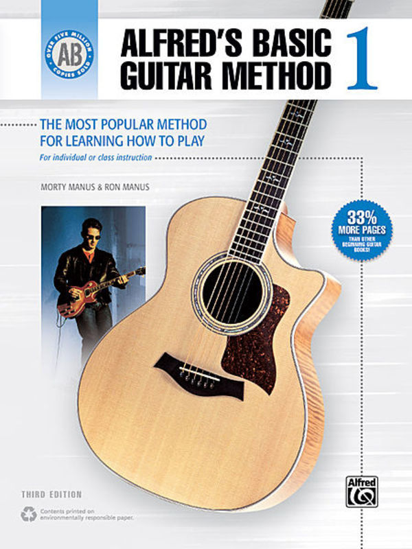 Alfred's Basic Guitar Method 1 Book/Ola (Third Edition)