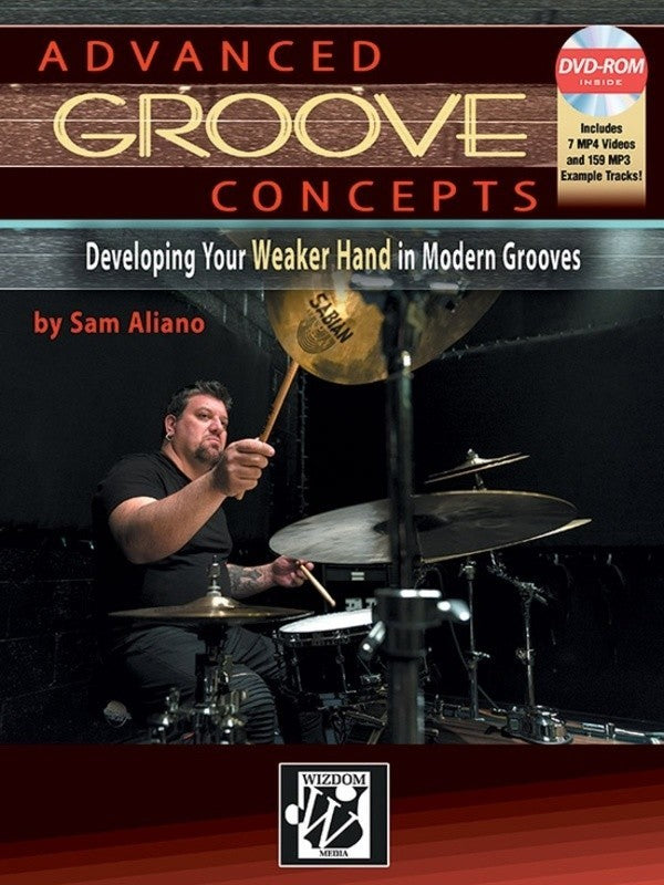 Aliano - Advanced Groove Concepts Bk/Dvd-Rom