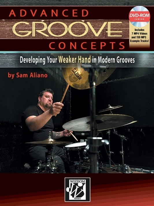 Aliano - Advanced Groove Concepts Bk/Dvd-Rom