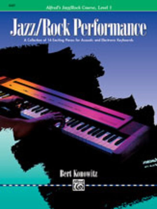 Alfred's Basic Jazz/Rock Course Performance Level 1 Book