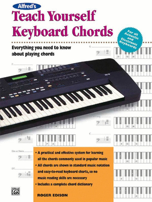 Alfred's Teach Yourself Keyboard Chords Book