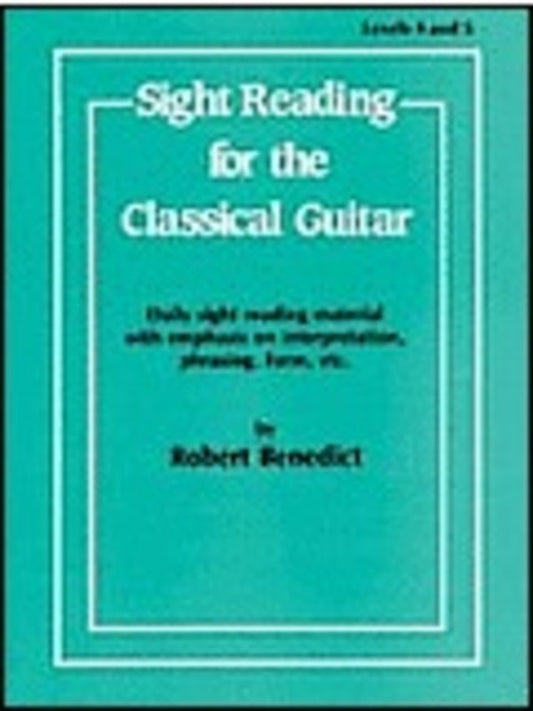 Sight Reading For Classical Guitar Level 4 And 5
