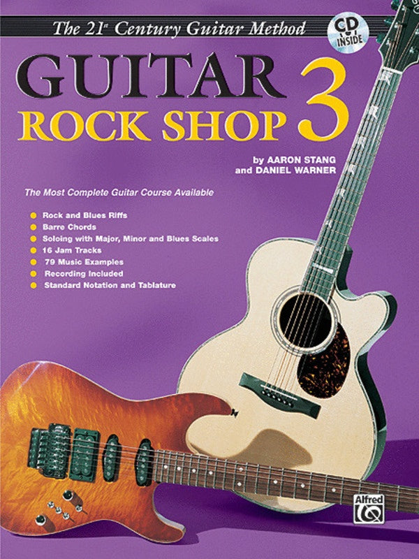 21st Century Guitar Rock Shop 3 Book/Cd