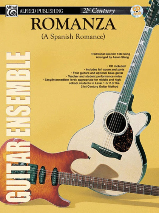 21st Century Guitar Ensemble Romanza Book/Cd