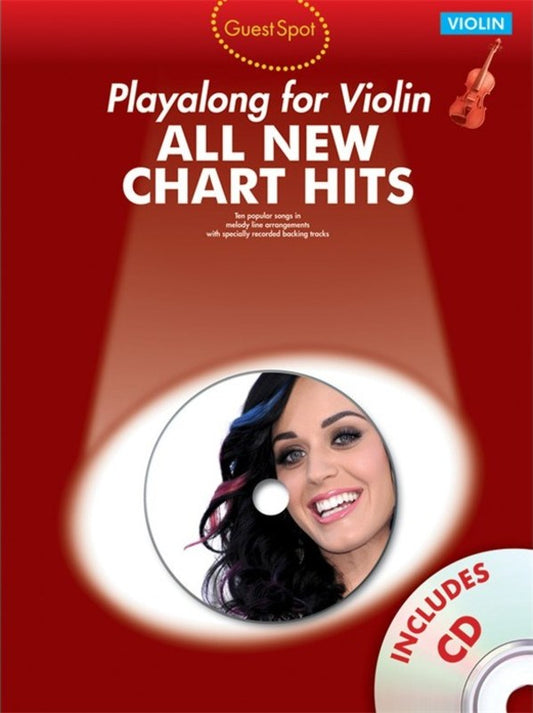 Guest Spot -  All New Chart Hits Violin Play Along Book/Cd