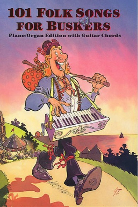 101 Folk Songs For Buskers Book