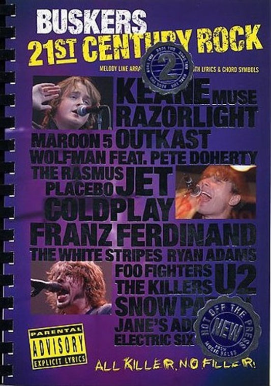 Buskers 21st Century Rock Volume 2 Book