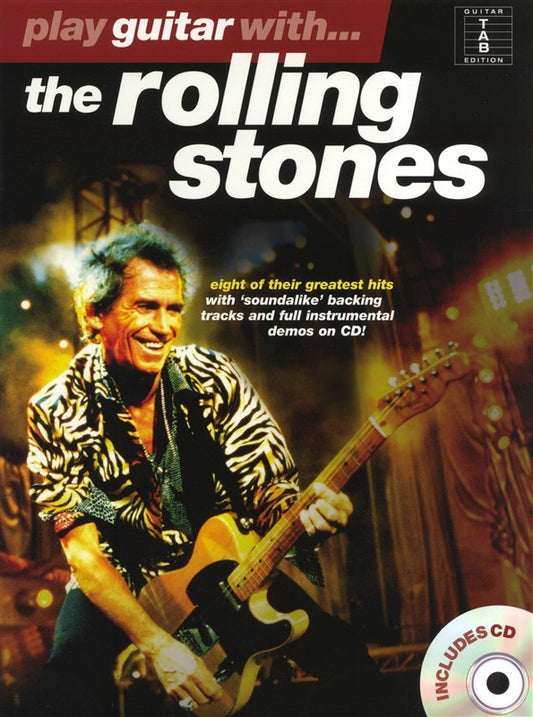 Play Guitar With The Rolling Stones Tab Bk/Cd