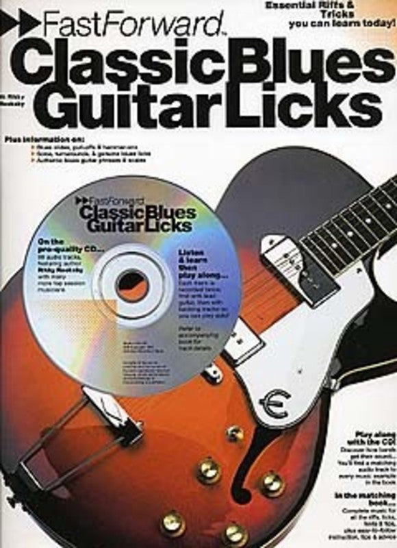 Fast Forward Classic Blues Guitar Licks Bk/Cd