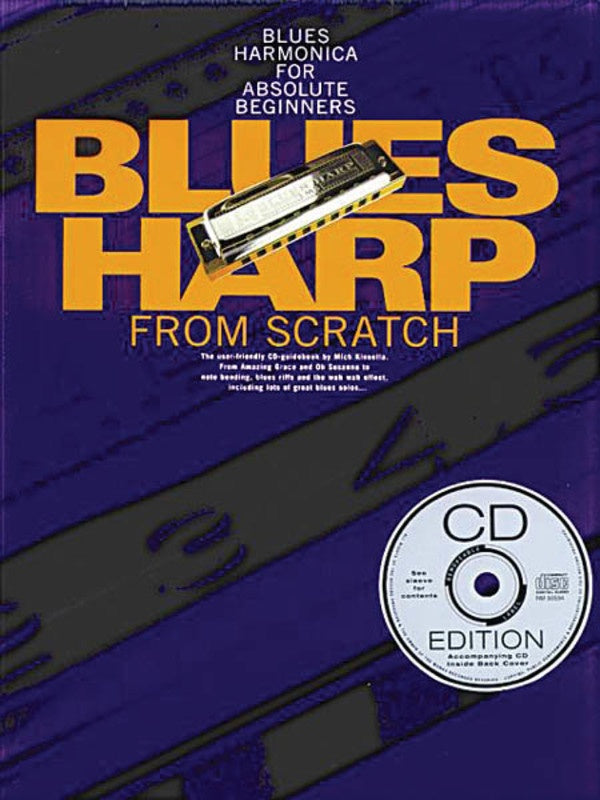 Blues Harp From Scratch Bk/Cd