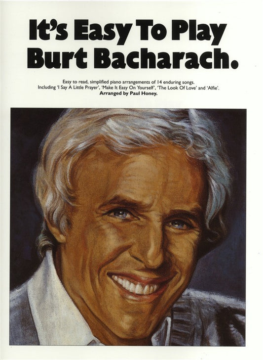 Its Easy To Play Burt Bacharach PVG