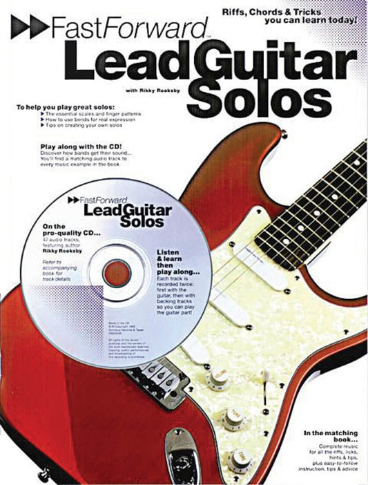 Fast Forward Lead Guitar Solos Bk/Cd