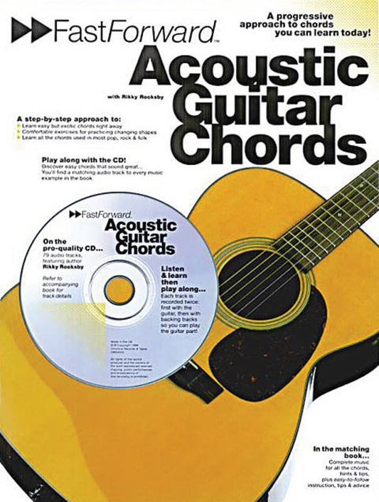 Fast Forward Acoustic Guitar Chords Bk/Cd