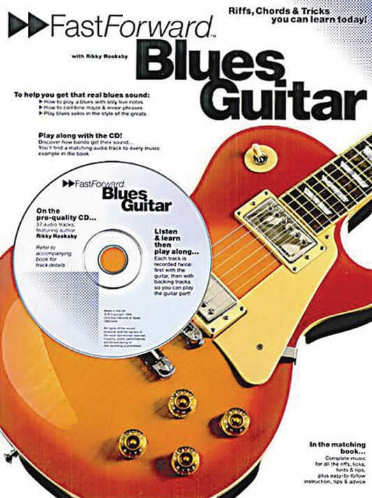 Fast Forward Blues Guitar Bk/Cd